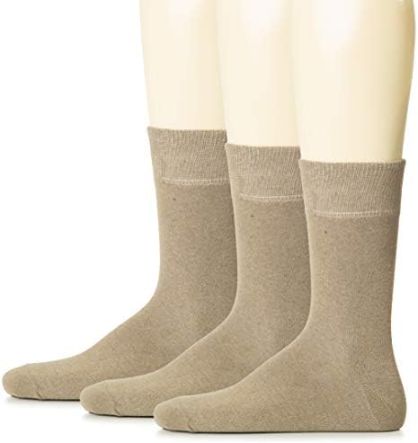 גרבי שמלת כותנה של יו אוגולי גרביים | צבעים רגילים, התאמה רגילה, צוות, גרביים מזדמנים | גודל הנעל